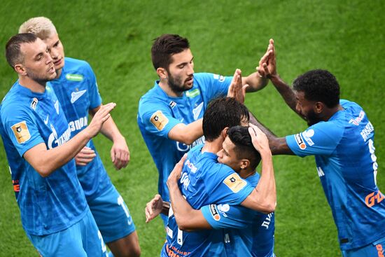 Russia Soccer Premier-League Zenit - Akhmat