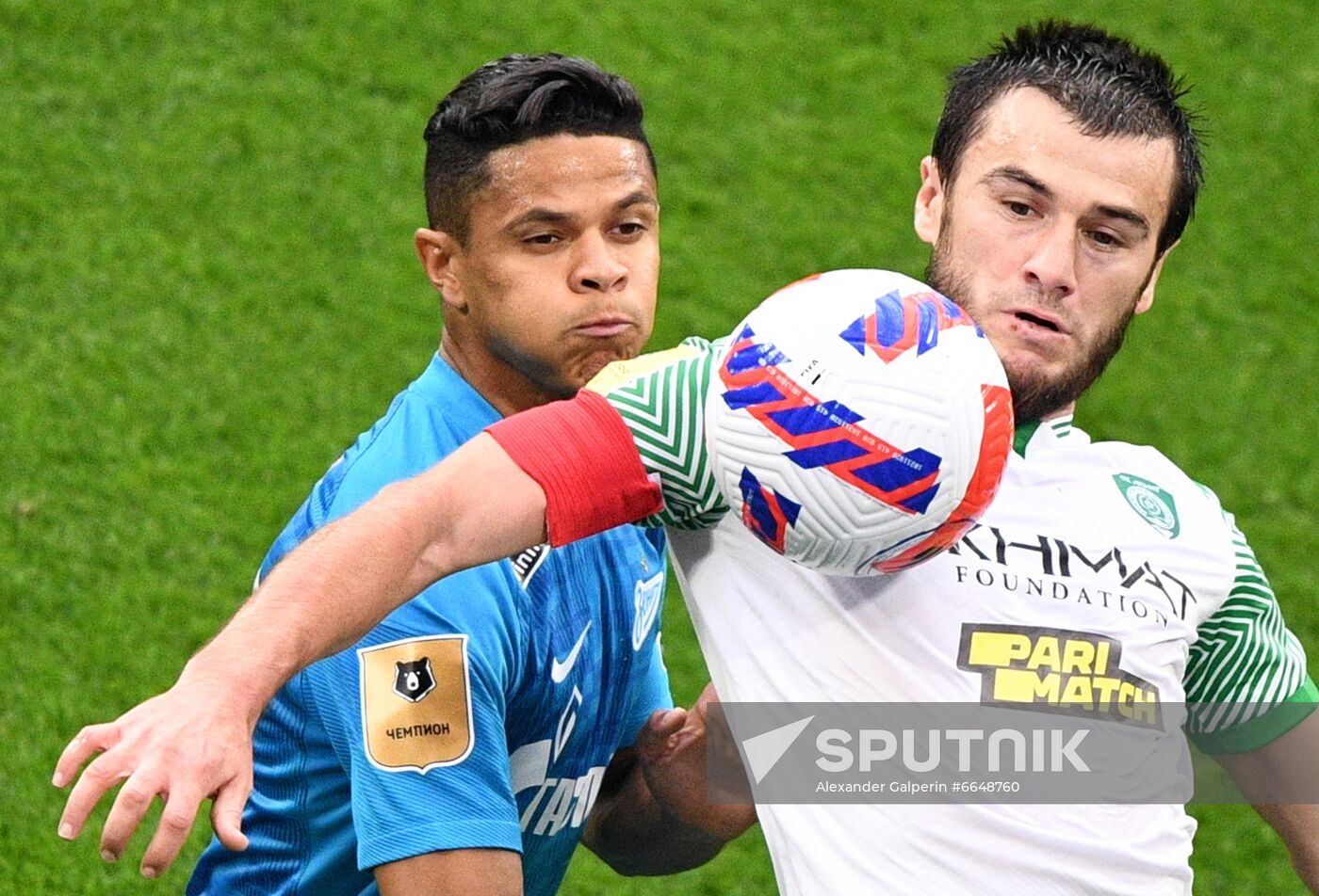 Russia Soccer Premier-League Zenit - Akhmat