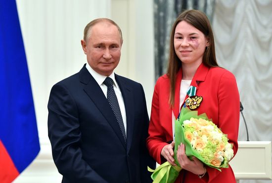 Russia Putin Russia Olympics 2020 Medalists