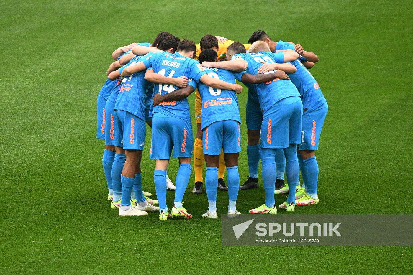 Russia Soccer Premier-League Zenit - Akhmat