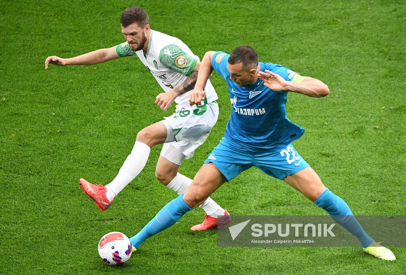 Russia Soccer Premier-League Zenit - Akhmat