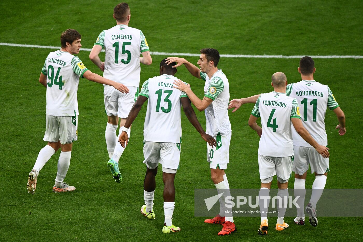 Russia Soccer Premier-League Zenit - Akhmat