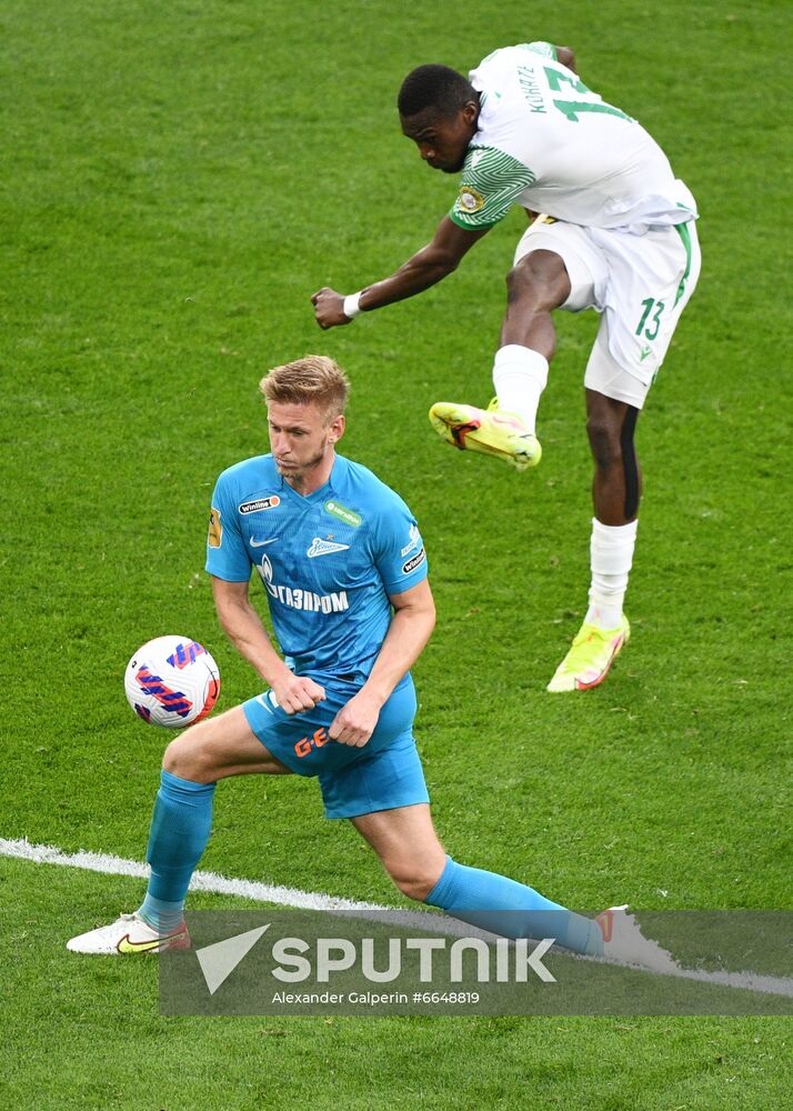 Russia Soccer Premier-League Zenit - Akhmat