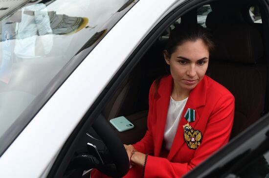 Russia Medvedev Olympics 2020 Medalists
