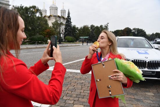 Russia Medvedev Olympics 2020 Medalists