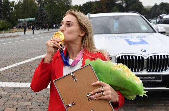 Russia Medvedev Olympics 2020 Medalists