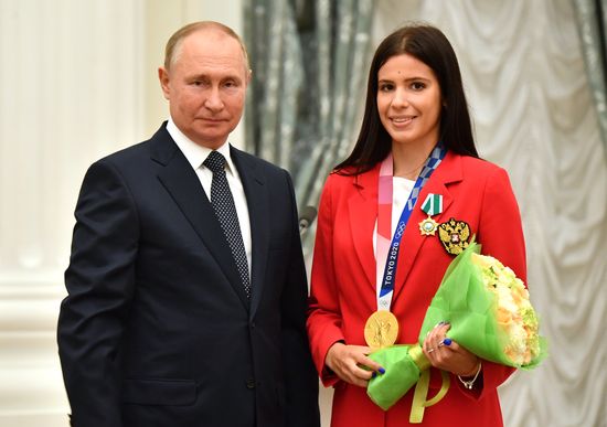 Russia Putin Russia Olympics 2020 Medalists