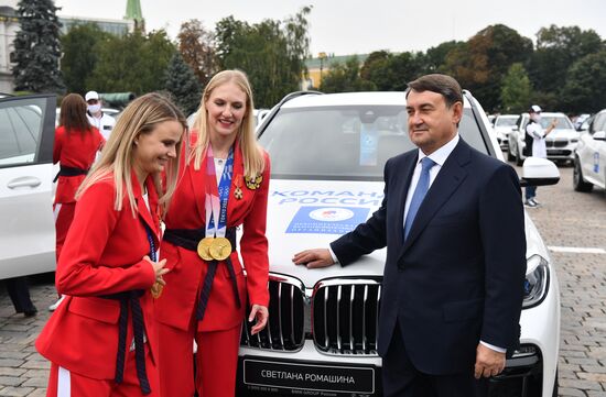 Russia Medvedev Olympics 2020 Medalists
