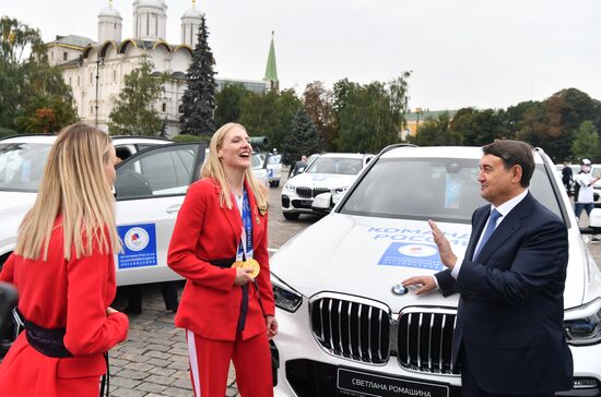 Russia Medvedev Olympics 2020 Medalists