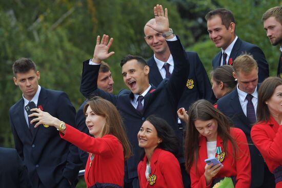Russia Medvedev Olympics 2020 Medalists