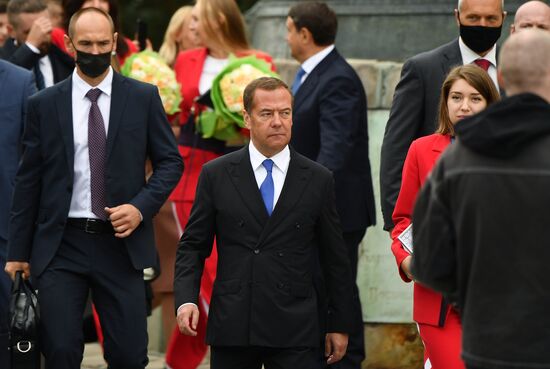 Russia Medvedev Olympics 2020 Medalists