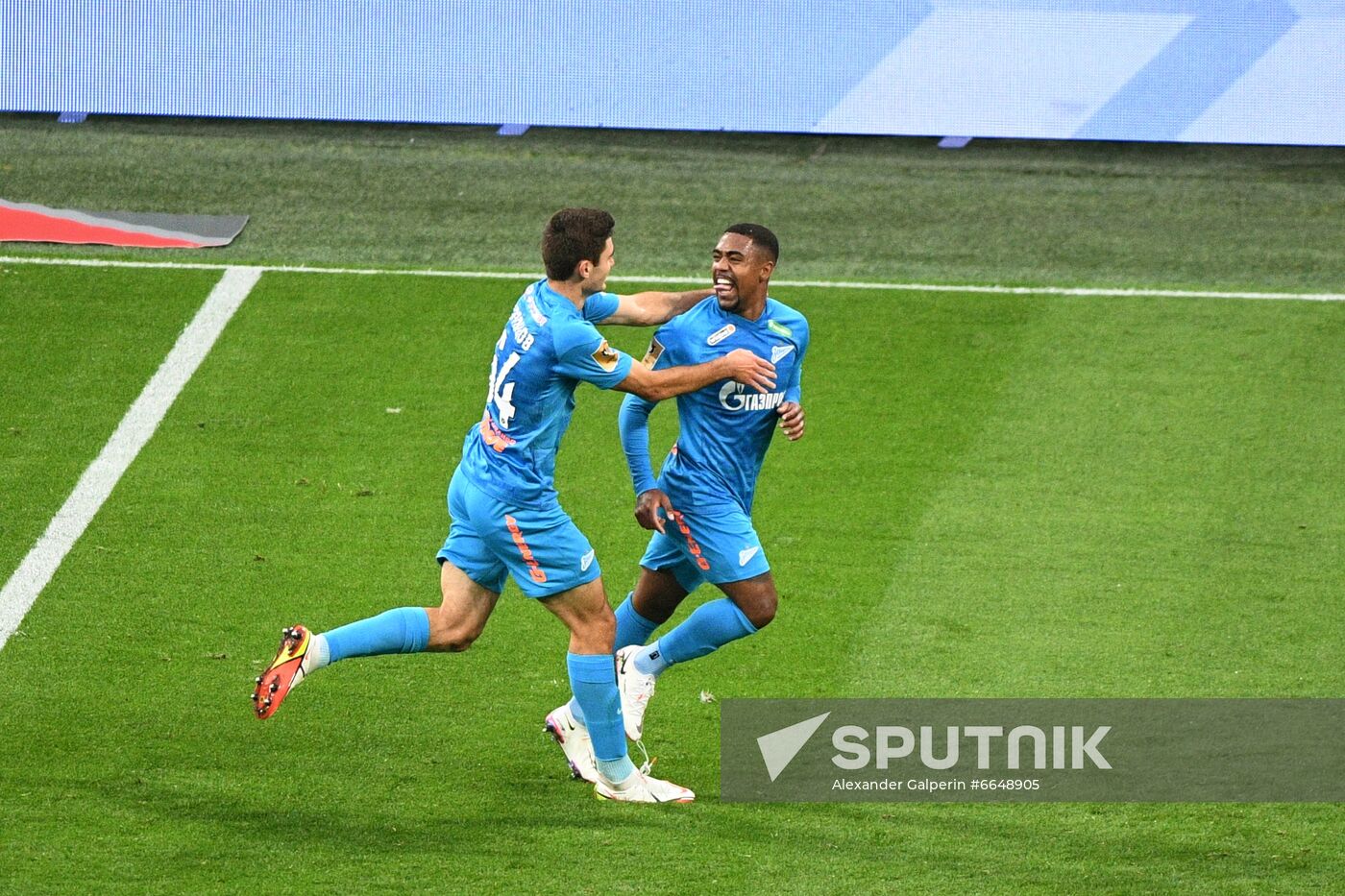 Russia Soccer Premier-League Zenit - Akhmat