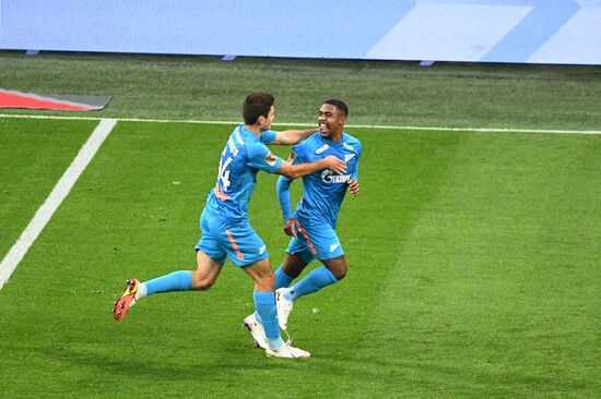 Russia Soccer Premier-League Zenit - Akhmat