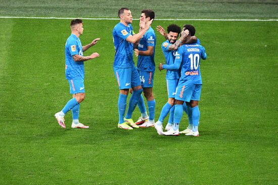 Russia Soccer Premier-League Zenit - Akhmat