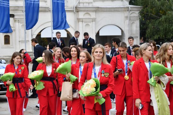 Russia Medvedev Olympics 2020 Medalists