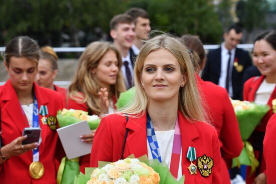 Russia Medvedev Olympics 2020 Medalists