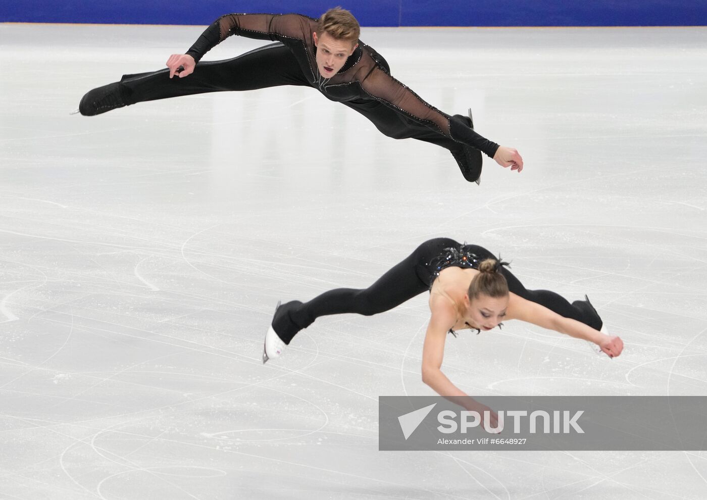 Russia Figure Skating Test Skates Pairs