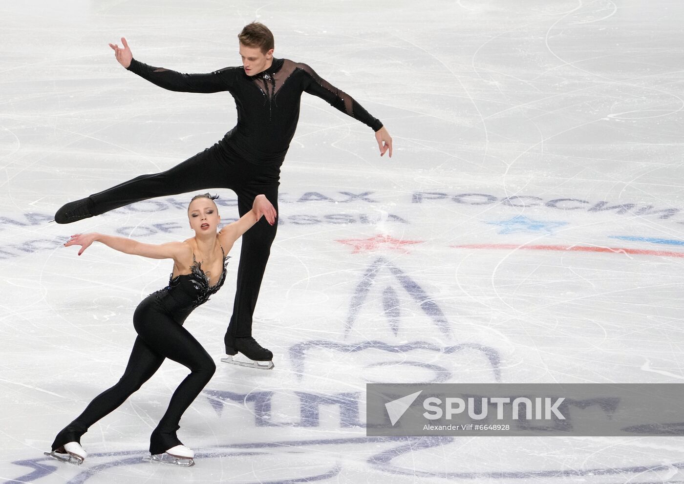 Russia Figure Skating Test Skates Pairs