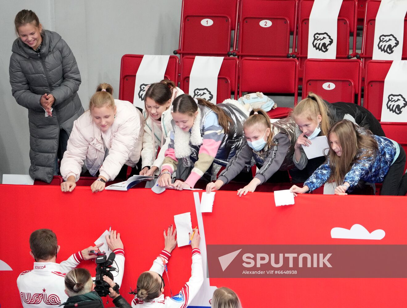 Russia Figure Skating Test Skates Pairs