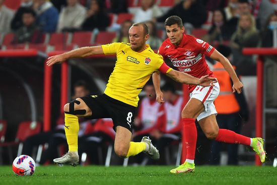 Russia Soccer Premier-League Spartak -Khimki
