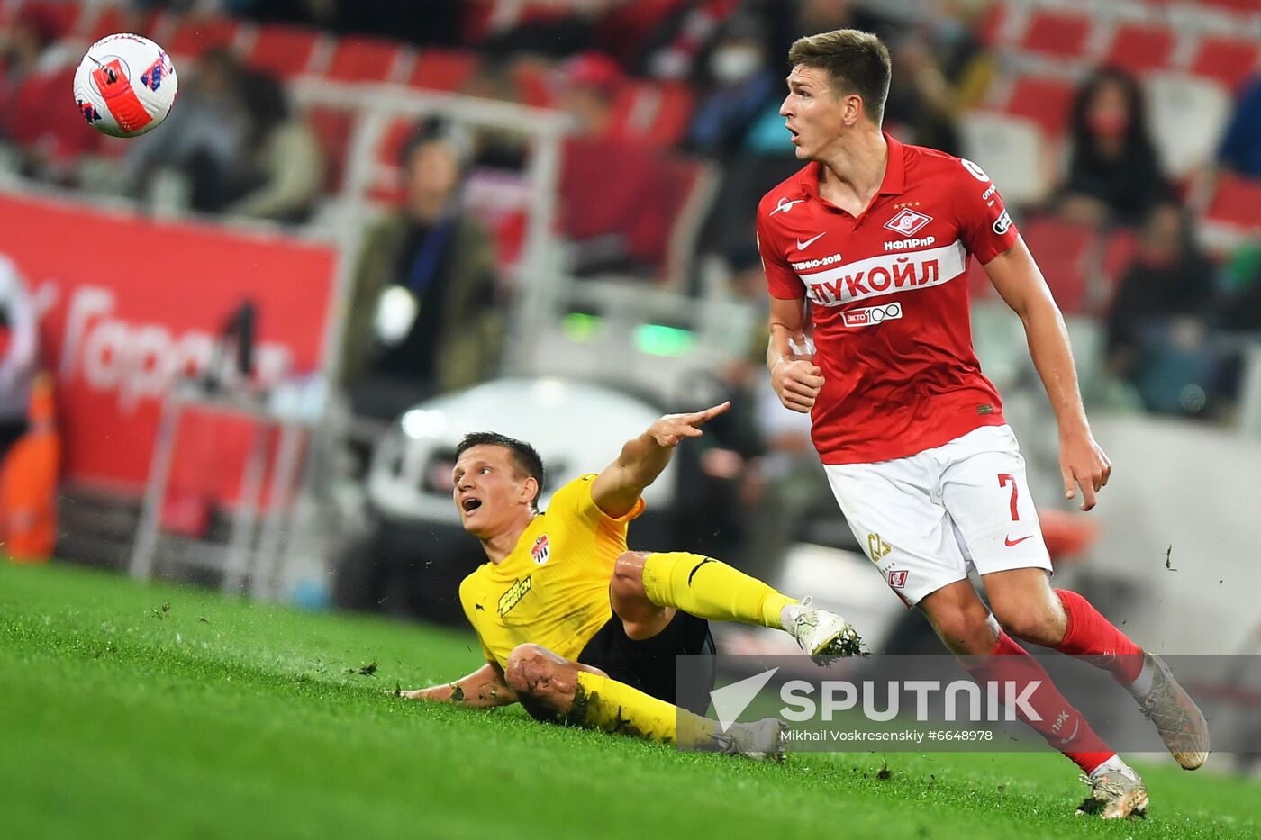 Russia Soccer Premier-League Spartak -Khimki