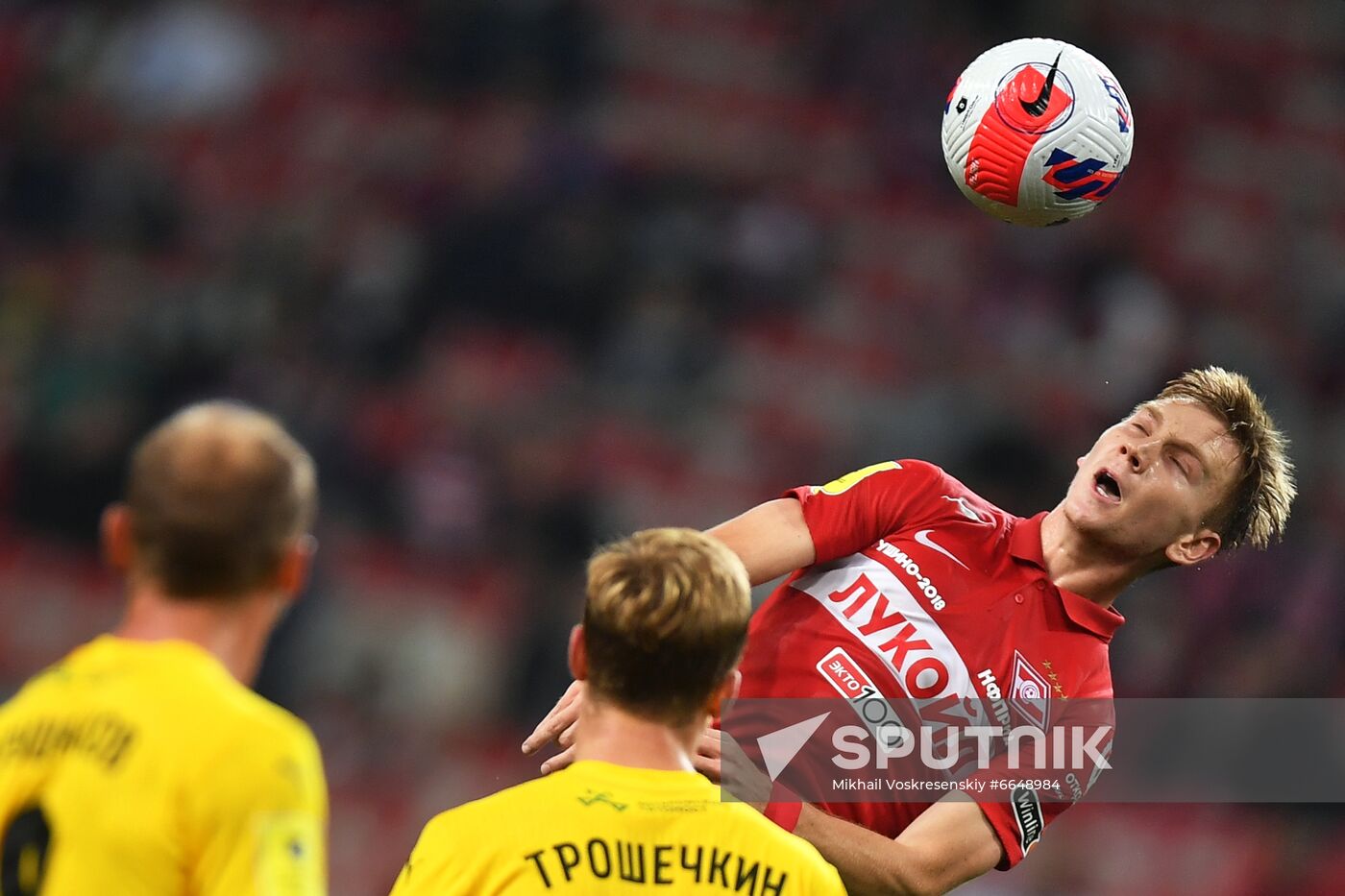 Russia Soccer Premier-League Spartak -Khimki