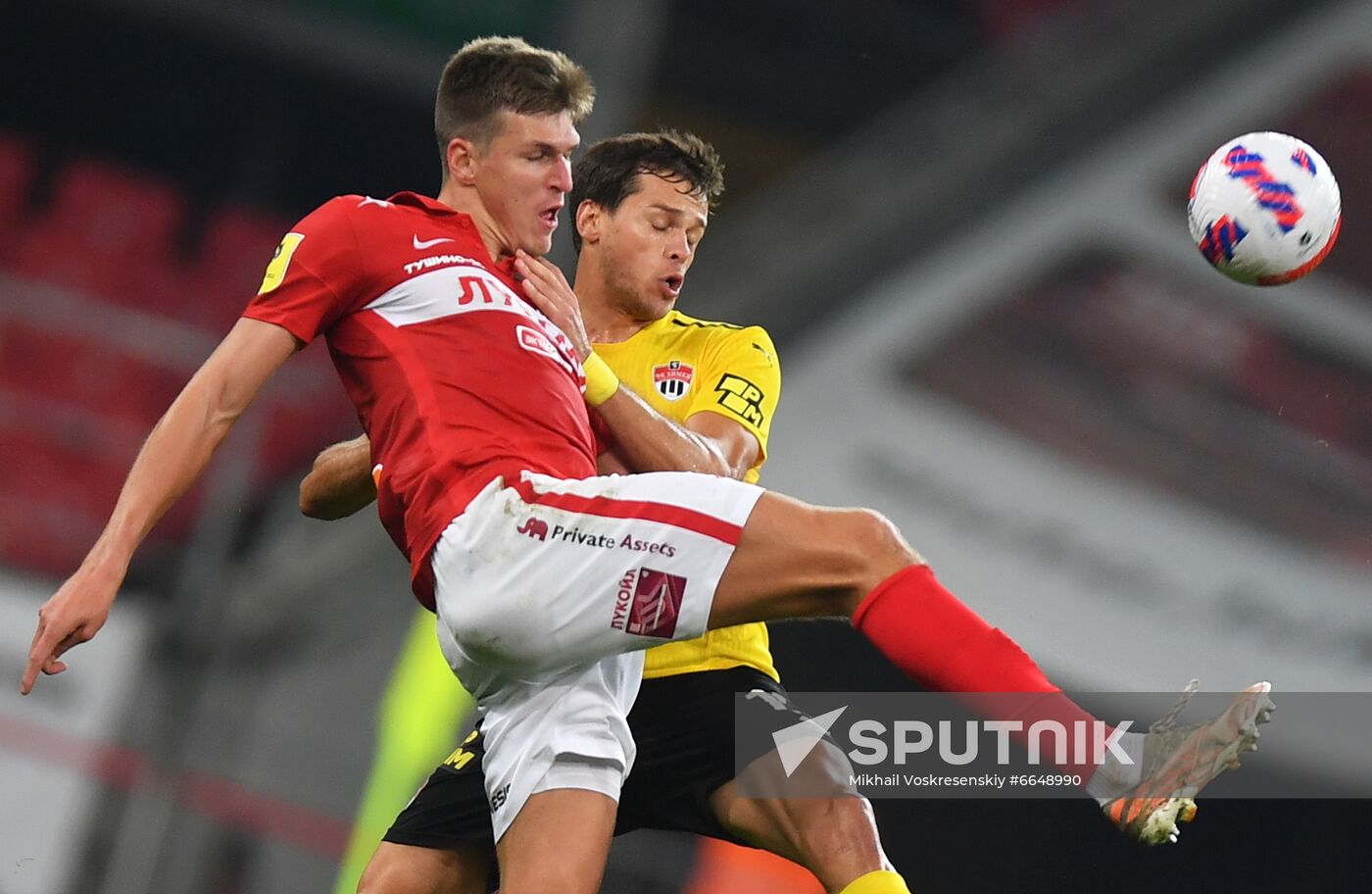 Russia Soccer Premier-League Spartak -Khimki