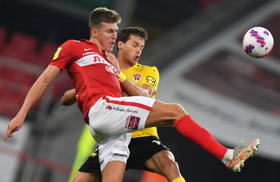 Russia Soccer Premier-League Spartak -Khimki