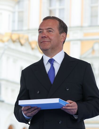 Russia Medvedev Olympics 2020 Medalists