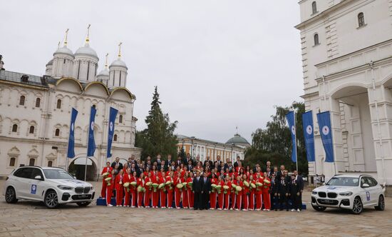 Russia Medvedev Olympics 2020 Medalists