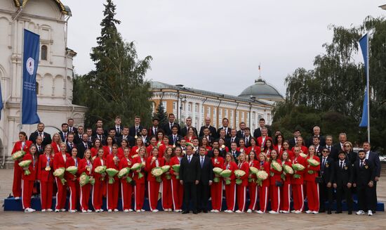 Russia Medvedev Olympics 2020 Medalists
