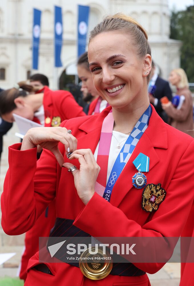 Russia Medvedev Olympics 2020 Medalists