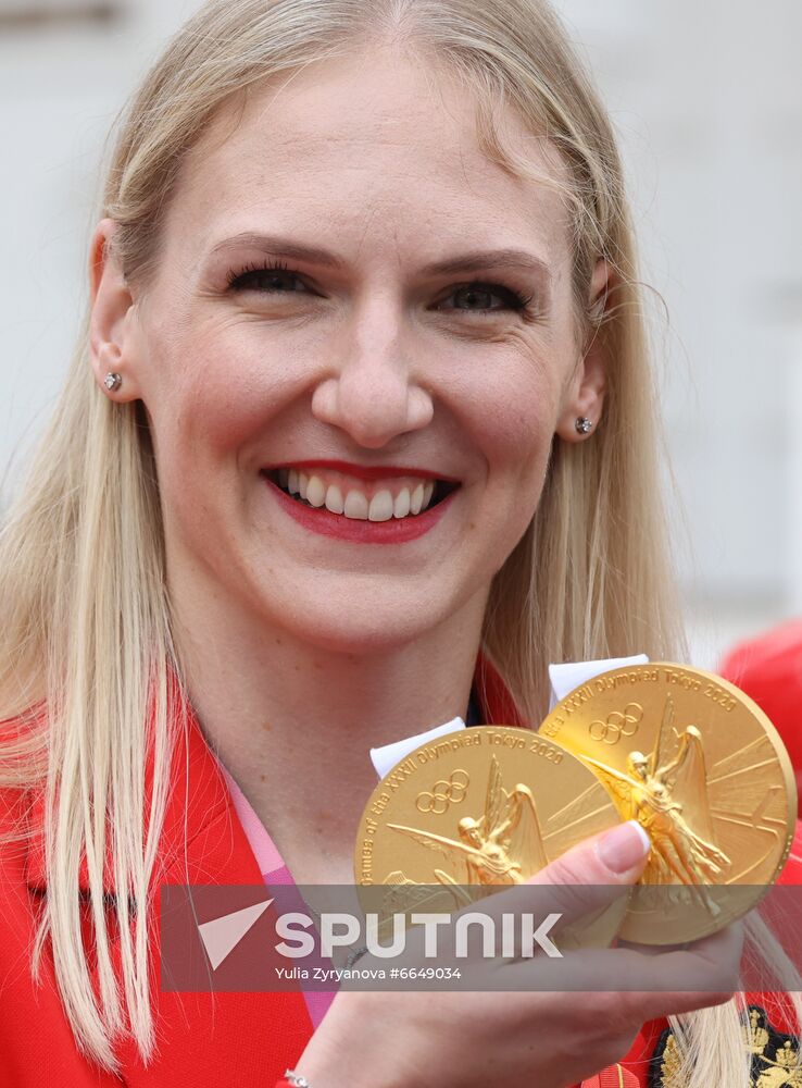 Russia Medvedev Olympics 2020 Medalists