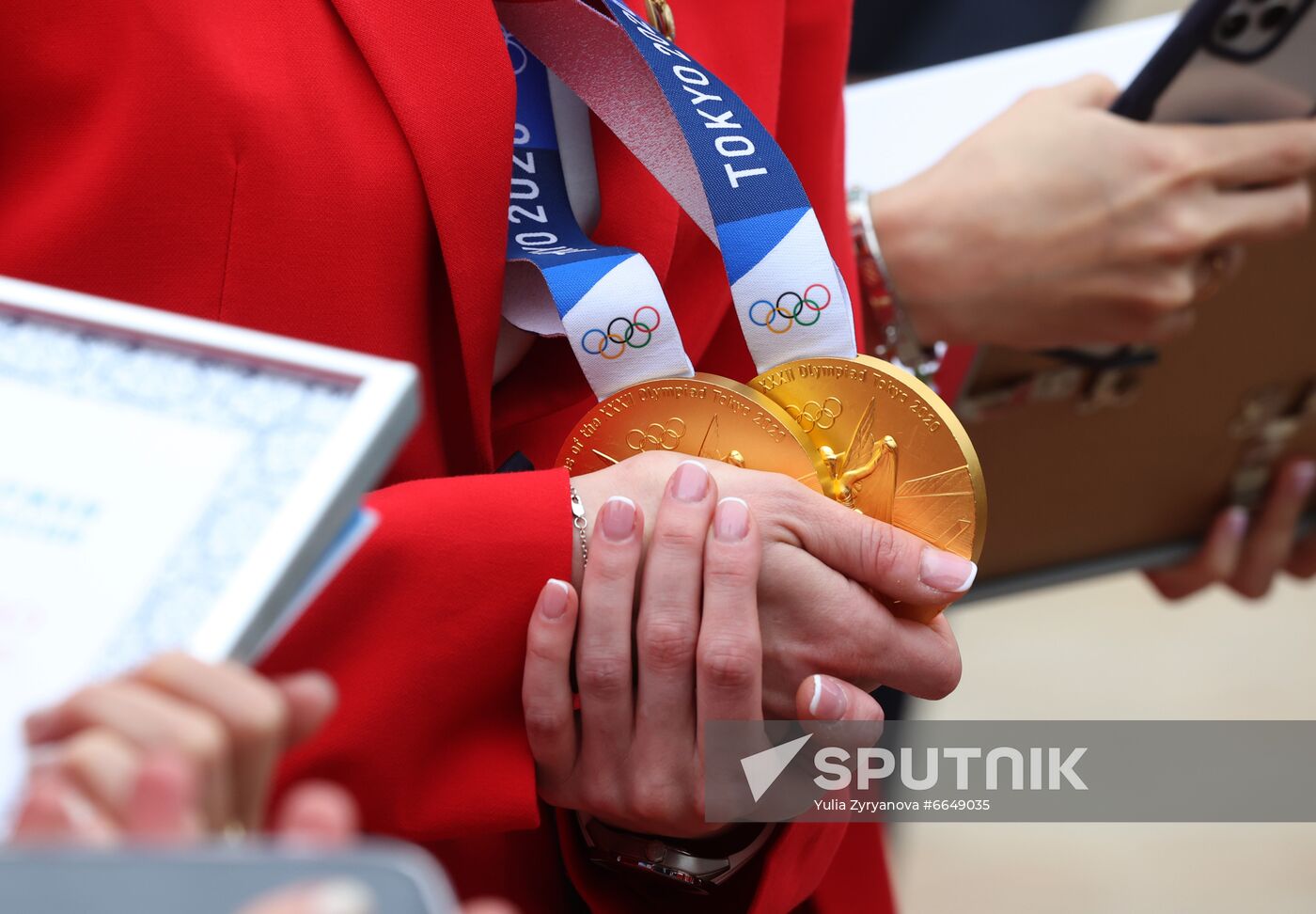 Russia Medvedev Olympics 2020 Medalists