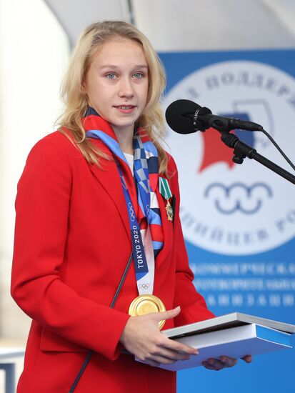 Russia Medvedev Olympics 2020 Medalists