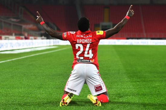 Russia Soccer Premier-League Spartak -Khimki