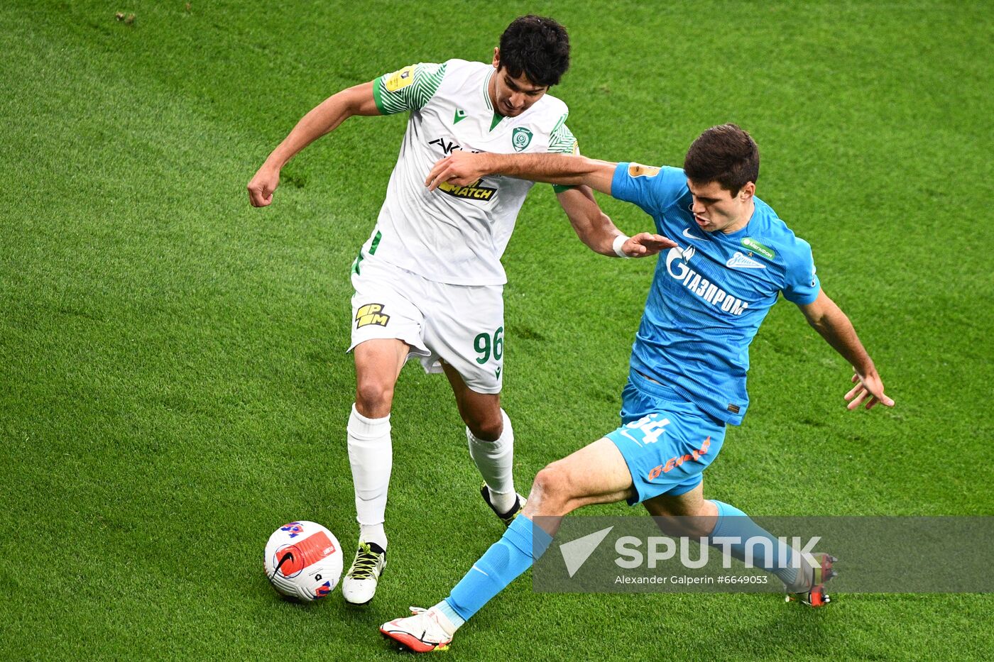 Russia Soccer Premier-League Zenit - Akhmat