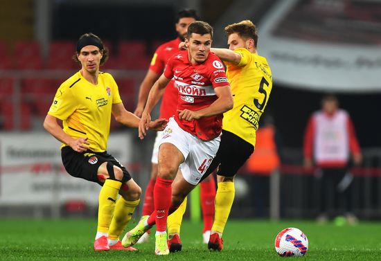 Russia Soccer Premier-League Spartak -Khimki