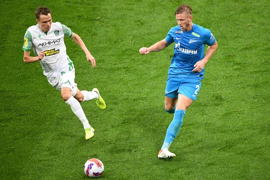 Russia Soccer Premier-League Zenit - Akhmat