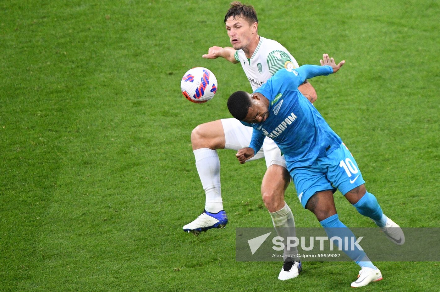 Russia Soccer Premier-League Zenit - Akhmat