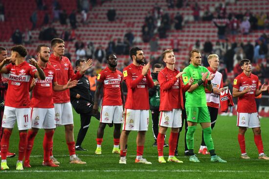 Russia Soccer Premier-League Spartak -Khimki