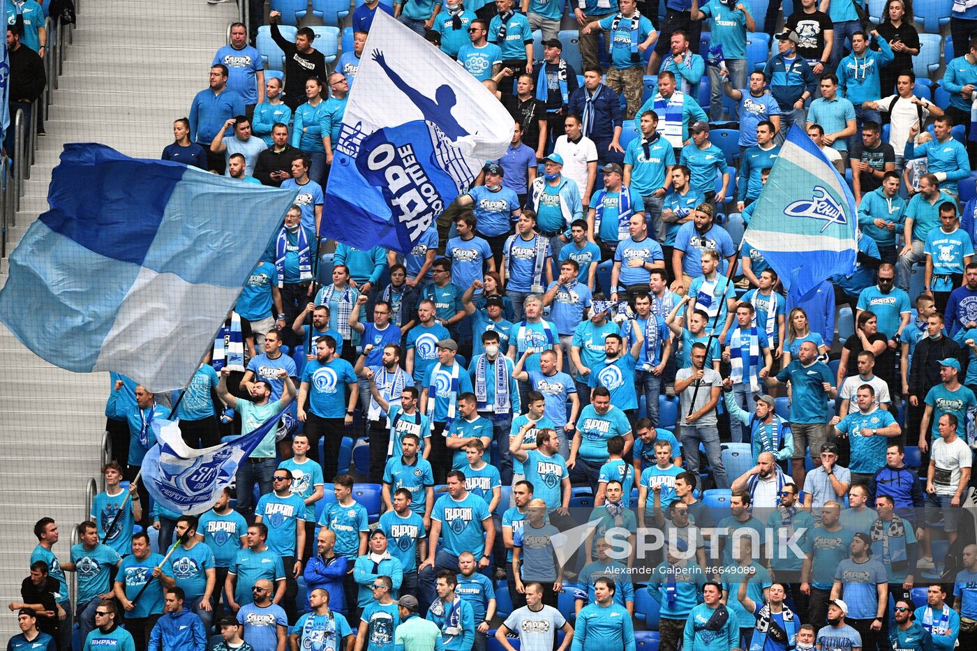 Russia Soccer Premier-League Zenit - Akhmat