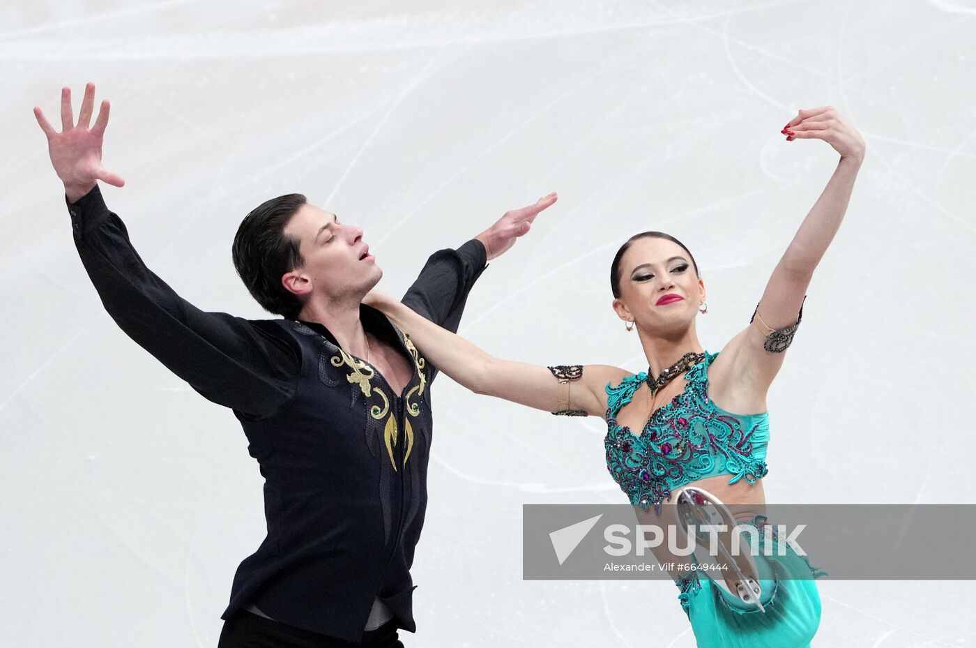 Russia Figure Skating Test Skates Ice Dance