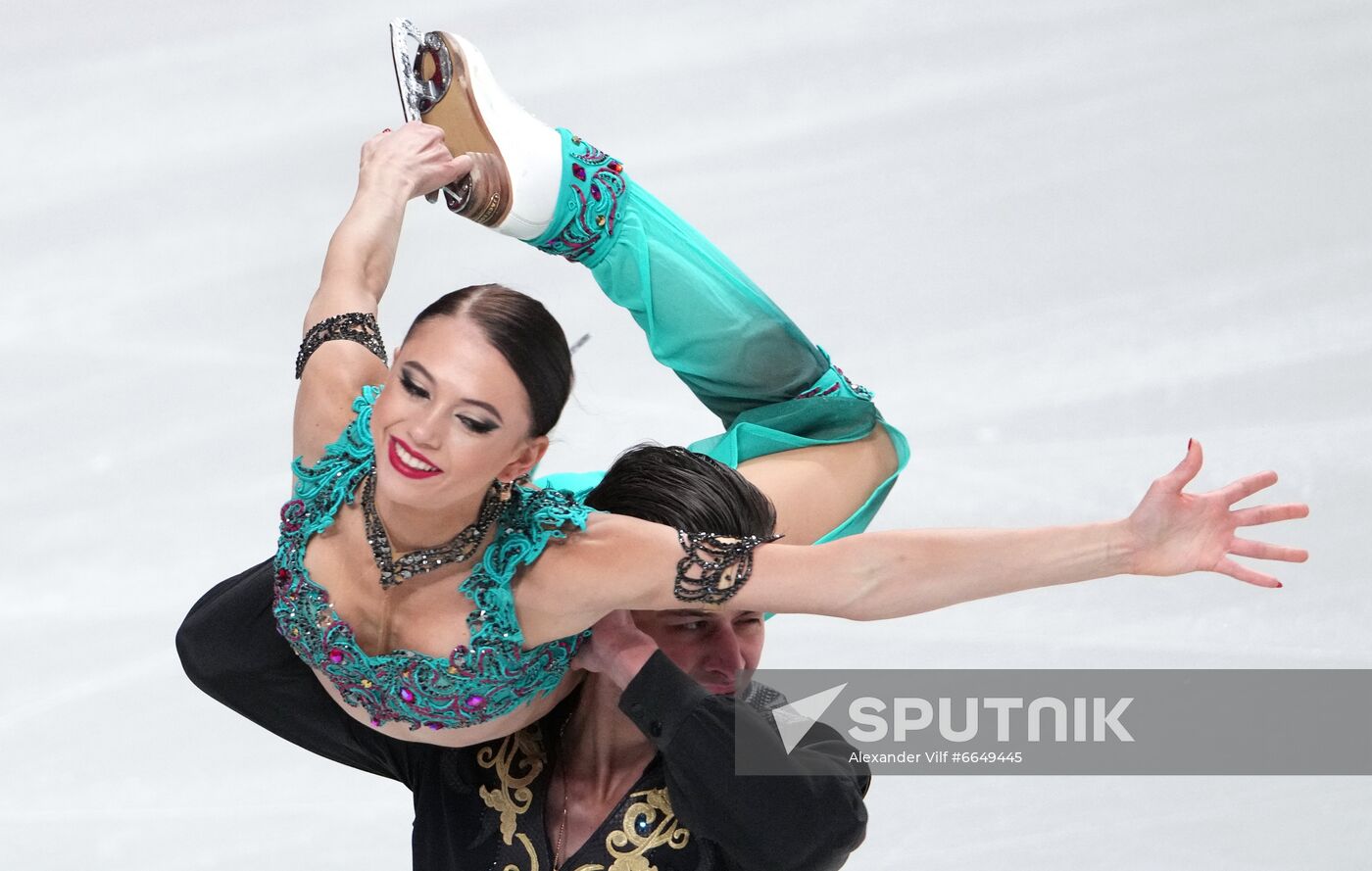 Russia Figure Skating Test Skates Ice Dance