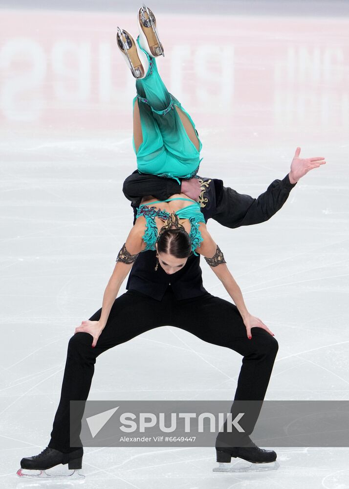 Russia Figure Skating Test Skates Ice Dance