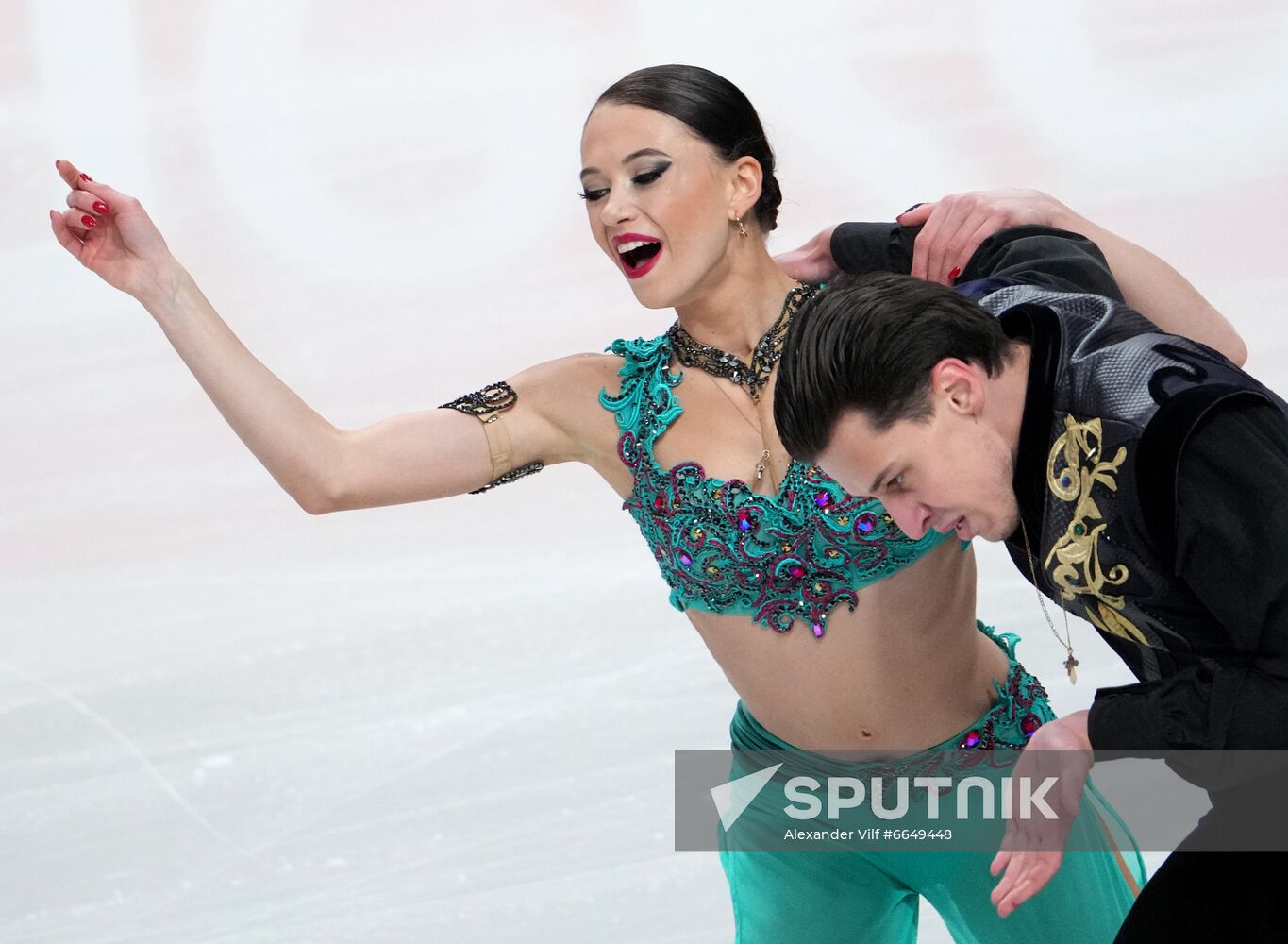 Russia Figure Skating Test Skates Ice Dance