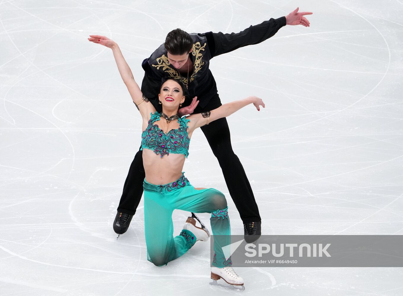 Russia Figure Skating Test Skates Ice Dance