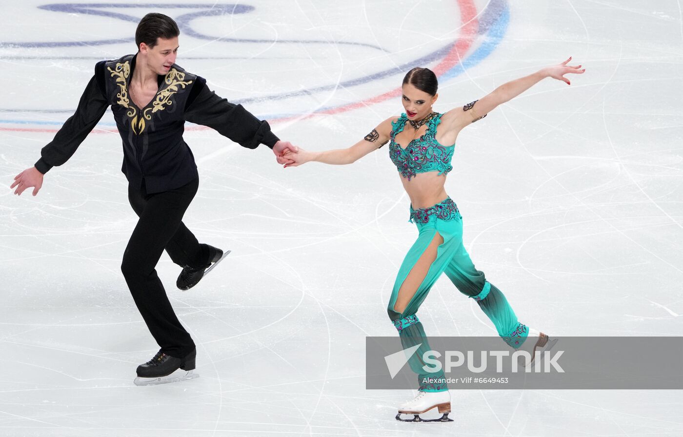 Russia Figure Skating Test Skates Ice Dance