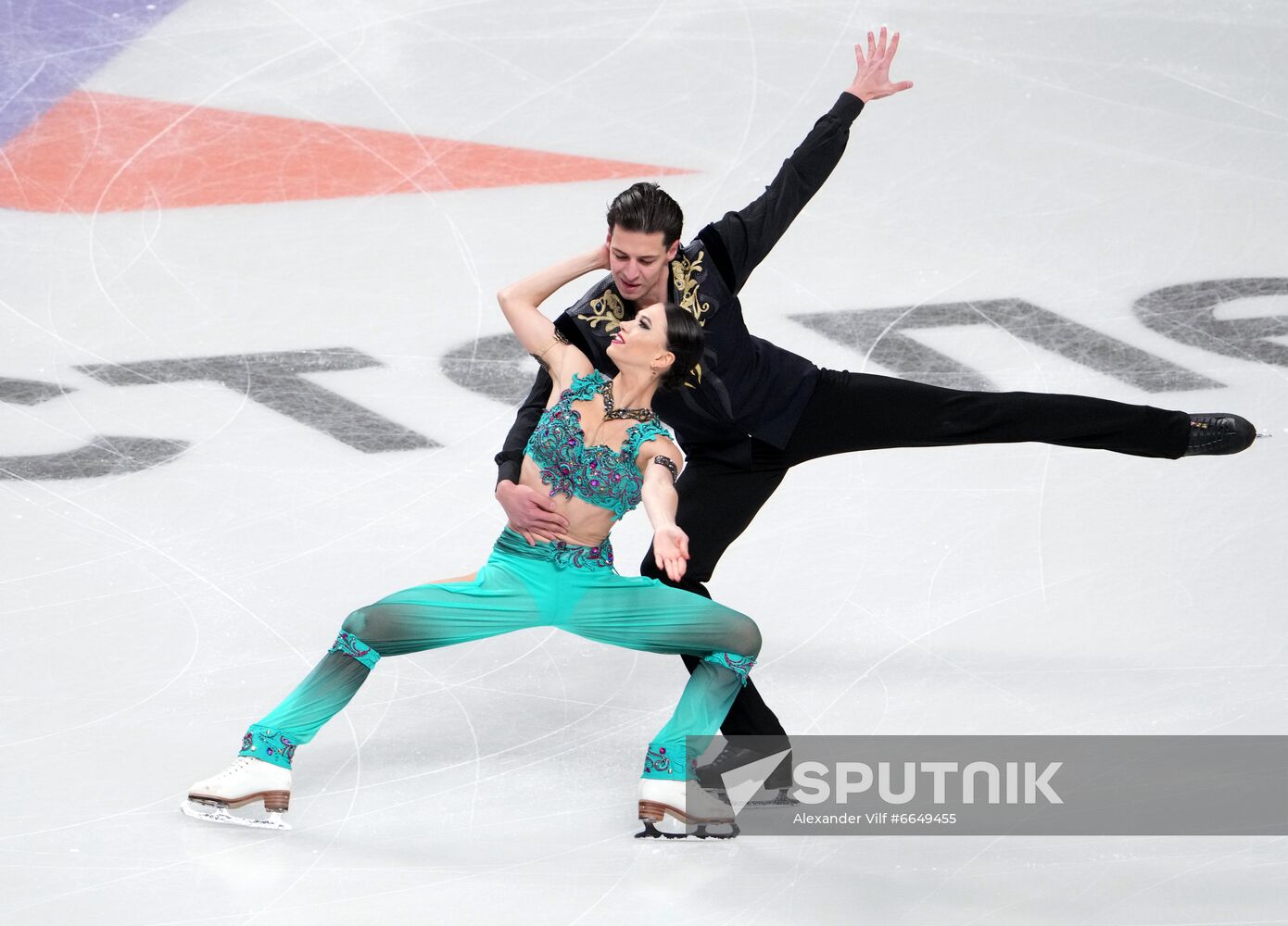 Russia Figure Skating Test Skates Ice Dance