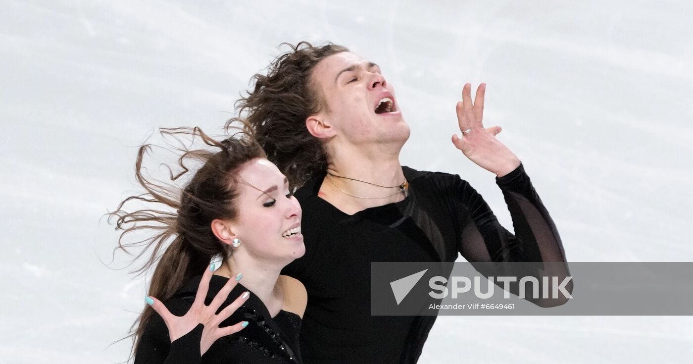 Russia Figure Skating Test Skates Ice Dance